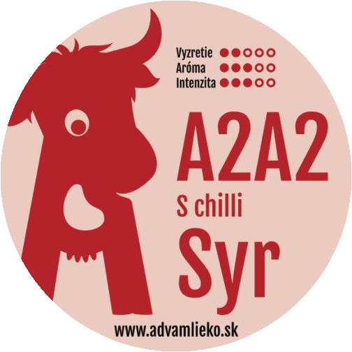Etiketa produktu A2 Chilli syr