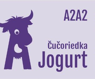 Etiketa produktu A2 Jogurt čučoriedka