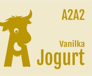 Etiketa produktu A2 Jogurt vanilka